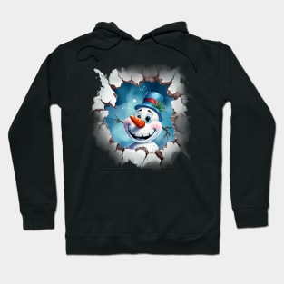 Funny snowman Hoodie